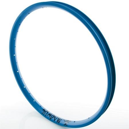 The Shadow Conspiracy Orbis BMX Bike Rims – Matte Highlighter Blue Powder Coat Finish