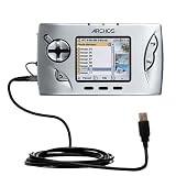 Classic Straight USB Cable for the Archos Gmini 400 with Power Hot Sync and Charge capabilities - Gomadic Brand w/ TipExchange Technology