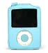 Apple 3rd Generation iPod Nano 4gb 8gb Video Premium Leather Flip Carrying Case with Belt Clip And Bundle with 3 Piece Shield Protector - Available in 5 Colors (VER2.0-BLUE) (MP3 Player NOT Included)