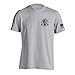 Dion Wear Men's Short Sleeve Graphic T-Shirt - One Nation Under God, Light Grey, XX-Large