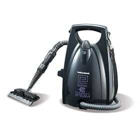 Morphy Richards Essentials 70455 Compact Steam Cleaner, Black