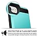 iPhone 6 Plus Case, Vofolen Impact Resistant iPhone 6S Plus Wallet Case Anti-scratch Protective Shell Shockproof Rubber Bumper Cover Card Slot Holder for iPhone 6 Plus 6S Plus 5.5 inch (Sky Blue)