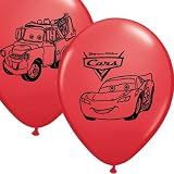Cars 12in Balloons 6ct