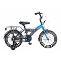 16" Kinderfahrrad Grau Blau 16 Zoll Kinder Fahrrad Kinderrad