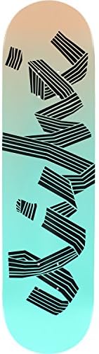 Cliche Skateboards Tape Light Pink / Light Blue Skateboard Deck - 8" x 31.7"