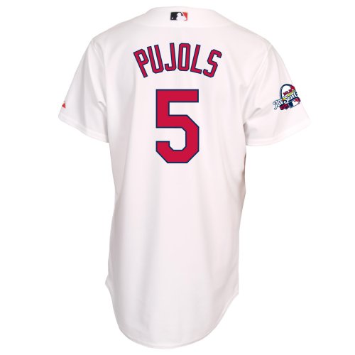 MLB Albert Pujols St. Louis Cardinals Authentic Home Jersey (44/Large)