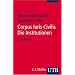 Corpus Iuris Civilis. Die Institutionen: Text und �bersetzung