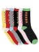 Women's (12 Pairs) Crew Socks - Many Designs Available