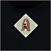 Basset Hound Pawprint Pajamas with Embroidered Patch - Large/X-Large