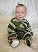 Little Boys Infant Toddler Green Camo Fleece Footed Pajamas Onesie Sleeper 12M - 4T
