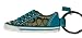 Coach Signature Teal Sneaker Tennis Shoe Keychain