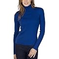 Merona&reg; Women's Ribbed Turtleneck Sweater - Dodger Blue