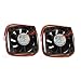 JBJ 28 Gallon Nano-Cube Replacement Cooling Fans (2-Pack)