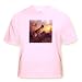 German Shepherd - Light Pink Infant Lap-Shoulder Tee (24M)