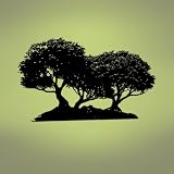 41fAL78ZtYL. SL160  Vinyl Wall Decal Sticker Japanese Bonsai Tree 21x35 #374s Reviews
