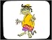 Mouse Pad with fortune, gypsy, monkey, teller, animal