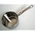 Casa stainless steel 14cm milk pan with twin pouring lips