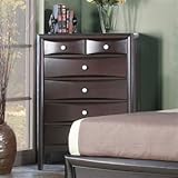 Alpine Furniture 618-05 Laguna Six Drawer Chest Dresser
