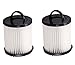 2pcs HEPA Filter for Eureka DCF-21, Hongfa High Efficiency Allergen Filter Replacement Kit (AS1000 AS1040 3270 3280 4230 4240 8810 8860 and 8870 Series) *2-Pack*