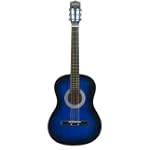 38" Blue Acoustic Guitar
