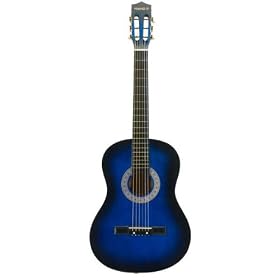 Fiesta Musical Instruments 38 Blue Acoustic Guitar by Fiesta