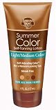 Banana Boat, Summer Color Self-Tanning Lotion, Light/Medium Color, for all Skin Tones, 6-Ounce Tubes (Pack of 3)