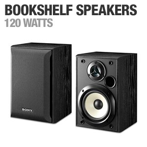 Sony SS-B1000 5 1/8-Inch  Bookshelf Speakers (Pair)