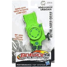 Beyblade Metal Masters - Beyblader Gear Wind And Shoot Launcher #B201A