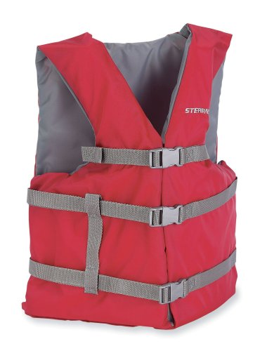 Stearns Adult Classic Life Jacket(Red,Universal 