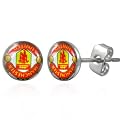 Stainless Steel 7mm Logo Manchester United Studs