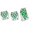 FK Automotive FKSM255 FK Design Pedalcover gr�n beleuchtet