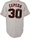 Orlando Cepeda San Francisco Giants Autographed Gray Jersey with HOF 99 Inscription