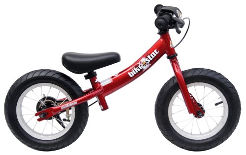 bike*star 30.5cm (12 Inch) Kids Learner Balance Beginner Run Bike Sport - Red