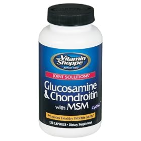 Vitamin Shoppe - Glucosamine & Chondroitin With MSM
