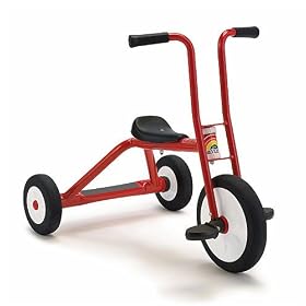 Italtrike 9019M Speedy Medium 12 Inch Tricycle - Red