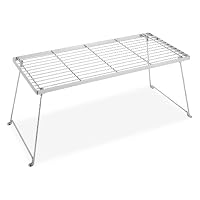 Whitmor 6245-797-L  Large Stacking Shelf, Chromed Steel