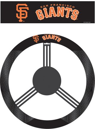 San Francisco Giants Steering Wheel Cover - Steer Wheel Cvr Sf Giants Mlb