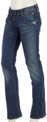 Timezone Kaira 16-5074 Damen Jeanshosen Lang - Boot Cut