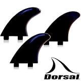 DORSAL | SURFBOARD FINS - TRI FIN SET (FCS K2.1 STYLE) THRUSTER
