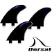 DORSAL | SURFBOARD FINS - TRI FIN SET (FCS K2.1 STYLE) THRUSTER