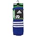 adidas Rivalry Soccer Men and Women, Workout Socks-Over The Calf, Royal Blue/White, S