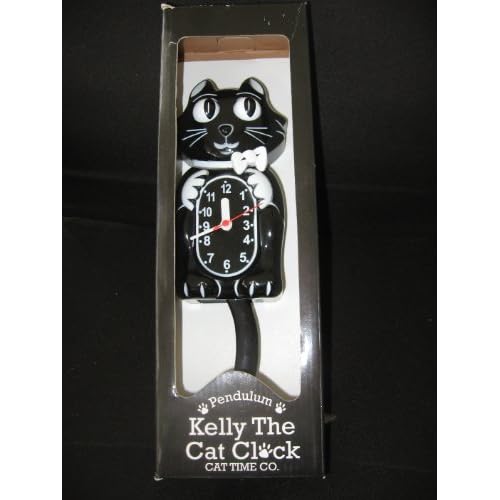 Kelly the Cat Clock Wall Clocks