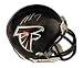 Autographed Michael Vick Falcons Mini Helmet