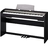 CASIO 電子ピアノ Privia 88標準鍵盤 ブラックウッド調 PX-730BK