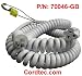 Cordtec Coil Power Extension Cord, UP to 15FT long with a 15/20A connector, Plug with Strain Relief Grip 70046-GB