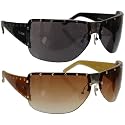 Guess Womens Oversized Wrap Sunglasses