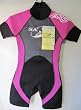Children's 2-3yr 22inch Chest Body 15inch Shortie Leisure Wetsuit with Shoulder Flash by Surf Attack