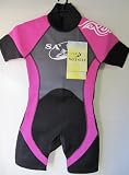 Children's 5-6yr 24inch Chest Shortie Leisure Wetsuit with Shoulder Flash by Surf Attack Children's 5-6yr 24inch Chest Shortie Leisure Wetsuit with Shoulder Flash by Surf Attack
