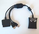 新型Controller Converter Adapter Cable for PS2 to Xbox360 / PS2のデュアルショックコントローラーがXbox360で使用可能になるコンバーター切替スイッチ無し日本語接続解説書付<バルク品> 新型Controller Converter Adapter Cable for PS2 to Xbox360 / PS2のデュアルショックコントローラーがXbox360で使用可能になるコンバーター切替スイッチ無し日本語接続解説書付<バルク品>