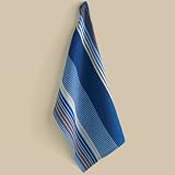 Francisco Waffleweave Dishtowel - Blue